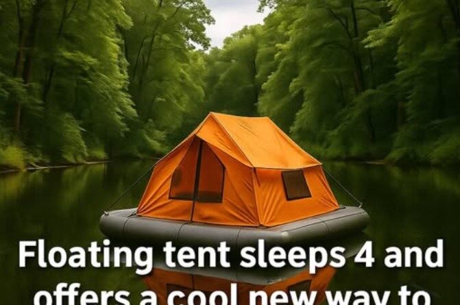 The Floating Tent Craze: A Unique Camping Experience or a Risky Adventure?