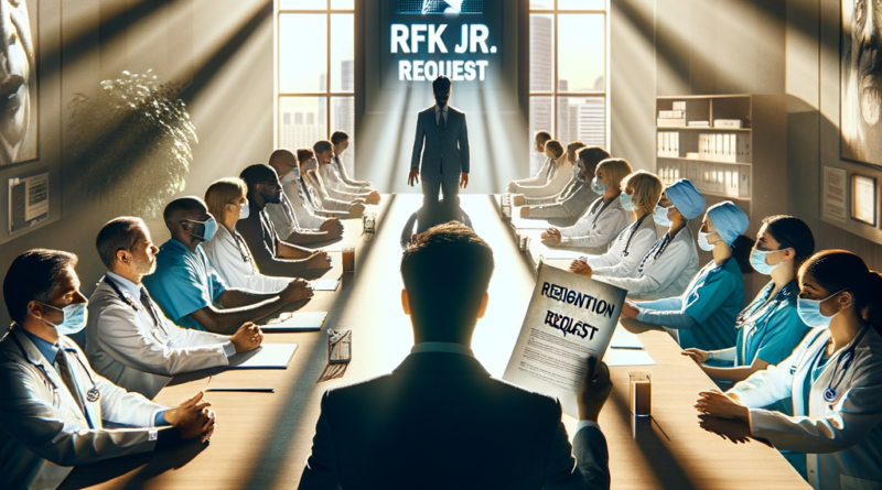 Health Care Group’s Shocking Call for RFK Jr. to Resign