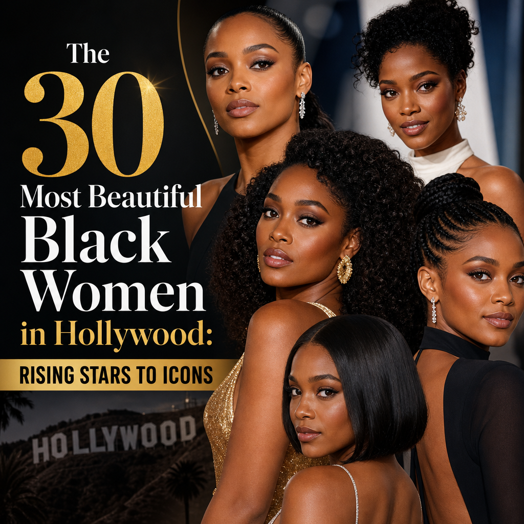 The 30 Most Beautiful Black Women in Hollywood: Rising Stars to Icons